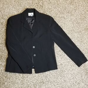 Vintage Paul Harris Design Women's Black Blazer Jacket
